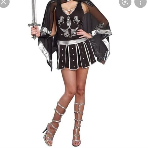 🎃 Halloween Dreamgirl Game of Thrones-ish Costume Glorious Gladiator adult BNIB - Picture 1 of 8